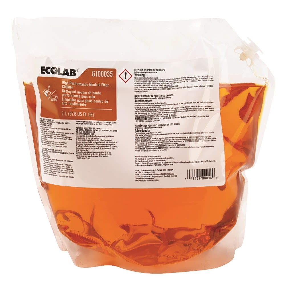 GuestSupply US | Ecolab® High Performance Neutral Floor Cleaner, 2